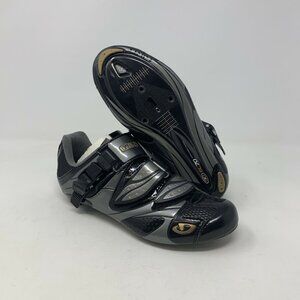 Giro Women's Espada Cycling Shoes, Black/Titanium, 6 Medium US